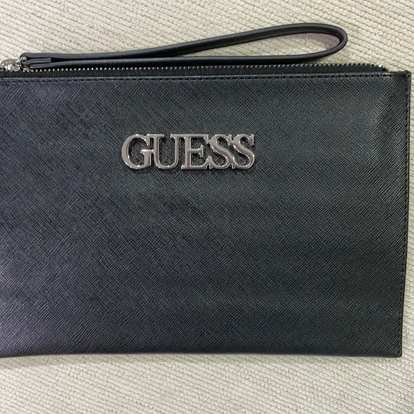 Black wallet wristband purse never used once new good shaped - Picture 1 of 1